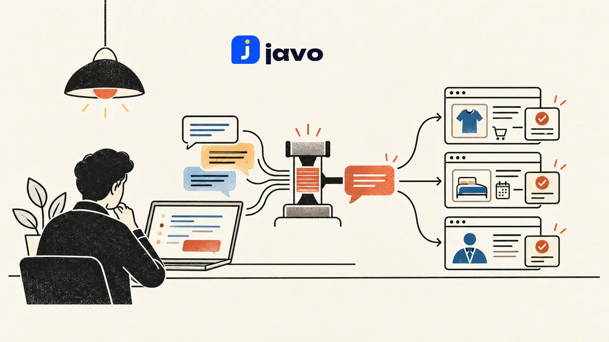 Javo’s AI sales agent raised revenue per visitor 10% in a test of 14.8 million visitors
